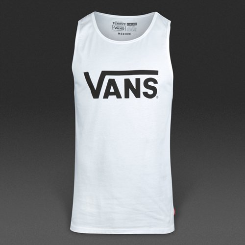 Vans Classic Tank White / Black for Men